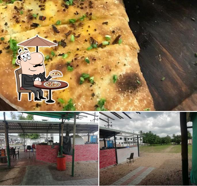 The picture of Shri La Pizza Bardolino (Wood Fired Pizza)’s exterior and food