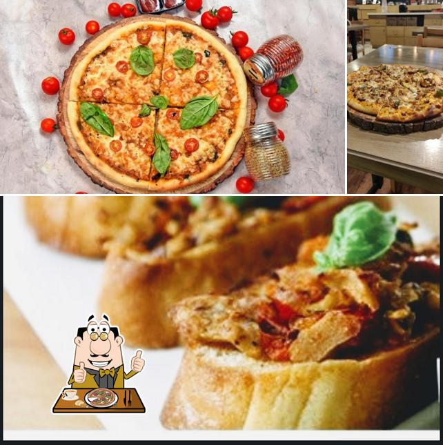 Try out pizza at TONY'S PIZZA