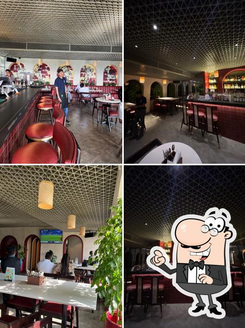 The interior of Tavisa Bar & kitchen