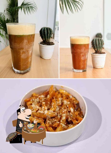 Food at The Morning Drug Coffee Roasters