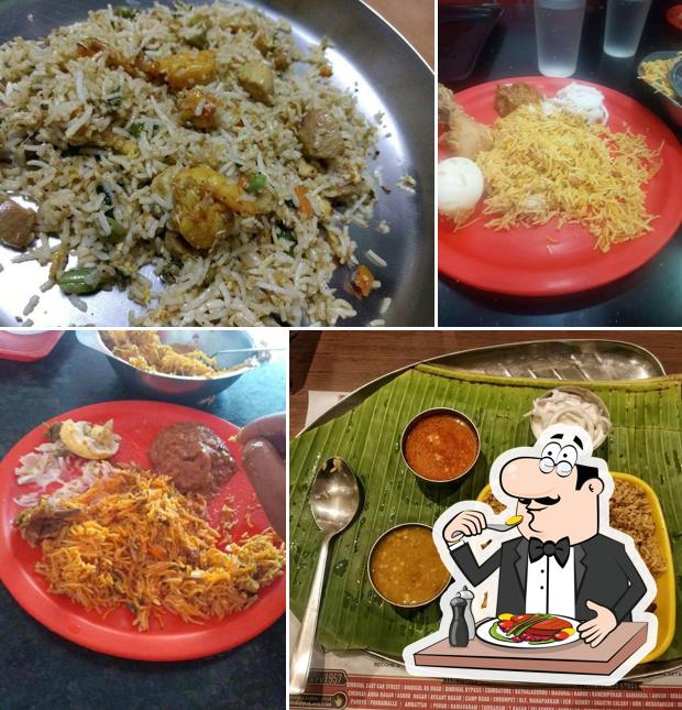 Meals at SS Hyderabad Biryani, Ambattur OT