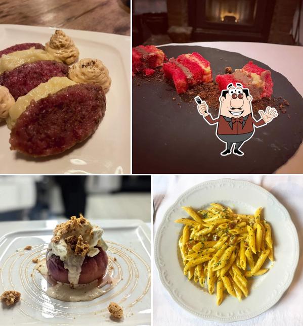 Platti al Osteria Santa Chiara