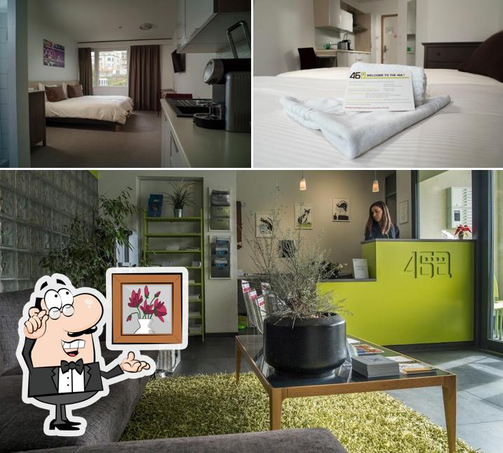 Siediti a un tavolo di 46a apart'hôtel