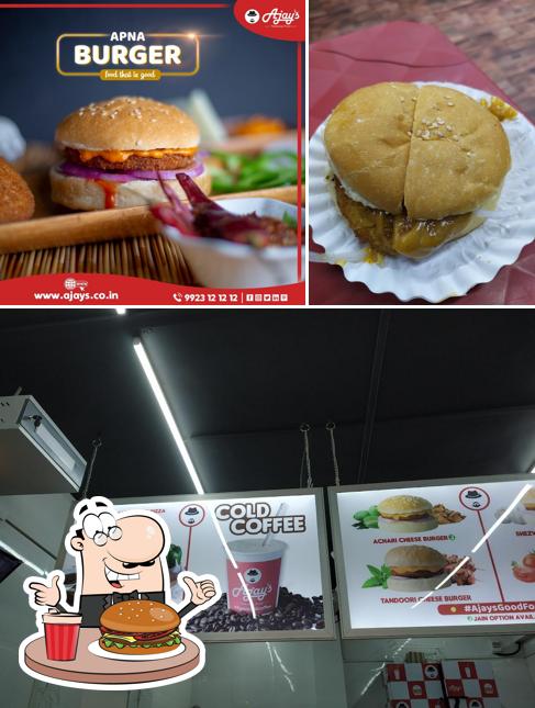 Ajay's Café - Fatehgunj, Baroda’s burgers will cater to satisfy a variety of tastes