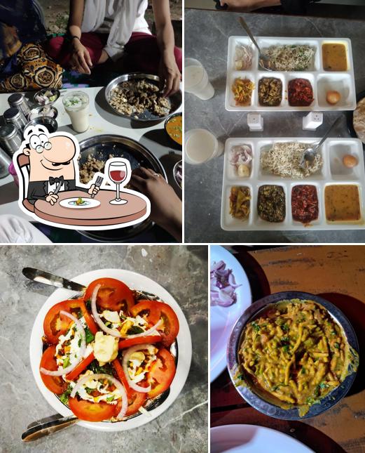 Food at Nandu Dalbati,Punjabi&Kathiyawadi/ Restaurant in Modasa