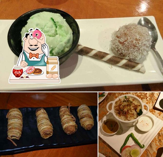 Harry's Pub provides a range of sweet dishes