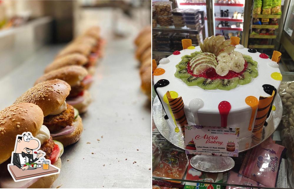 Meals at Arora Bakery