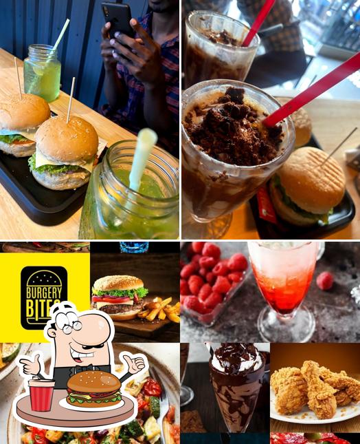 Get a burger at Burgery Bites