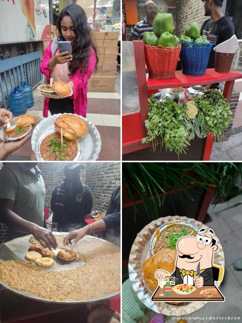 Food at Choudhary Pav Bhaji
