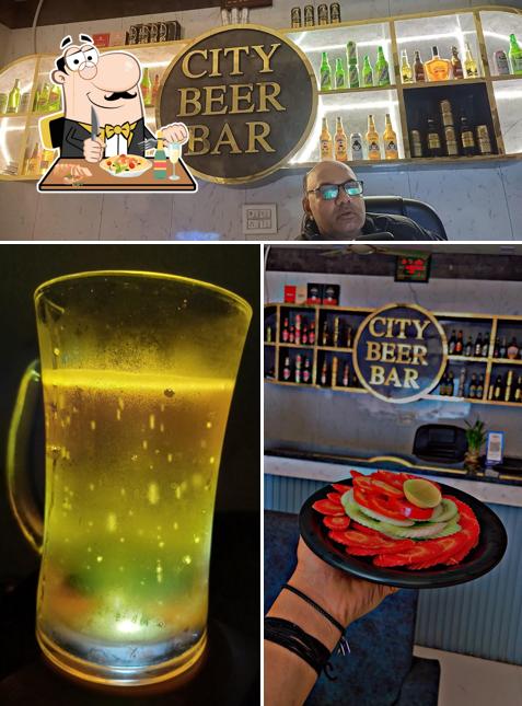 City bear bar and restaurant is distinguished by food and interior