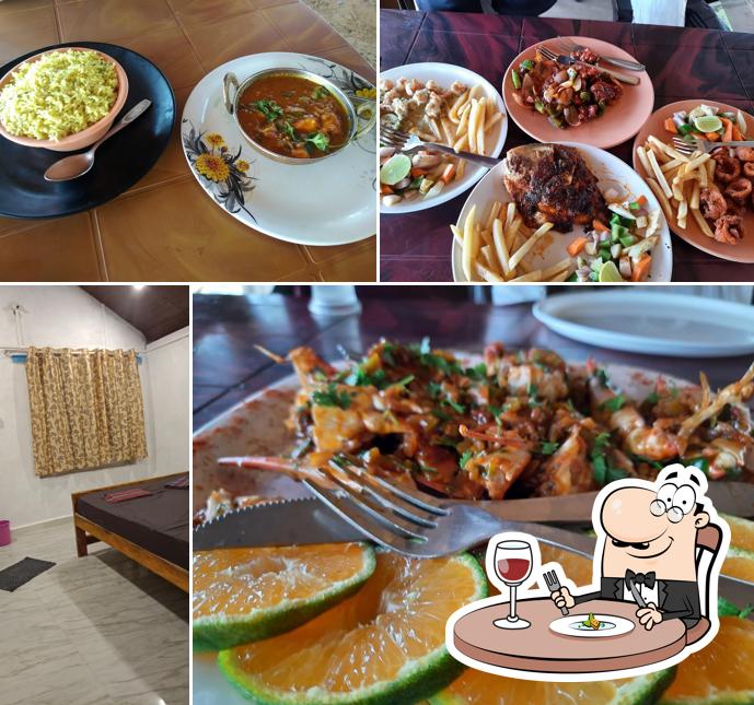 Meals at Coconut tree cafe