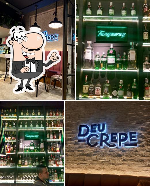 Veja imagens do interior do Deu Crepe Padre Chagas