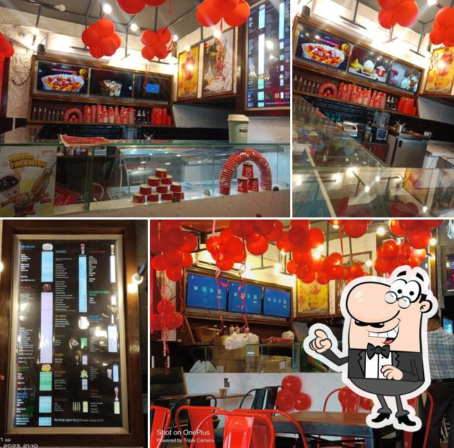The interior of Giani's Ice cream and More