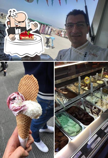 Gelateria Gippino di Giampiero Burgio serve un'ampia selezione di dolci
