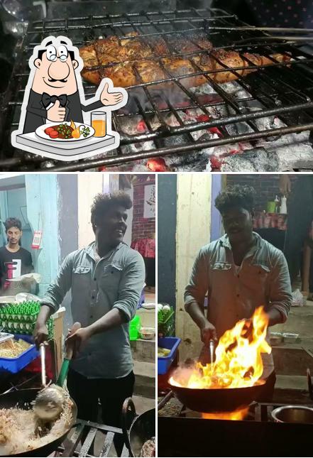 Food at Guna's Spicy Kitchen