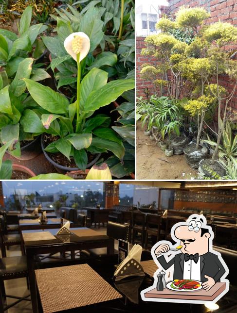 The restaurant's food and interior