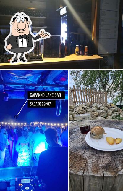 La foto della interni e cibo di Il Capanno Lake Bar