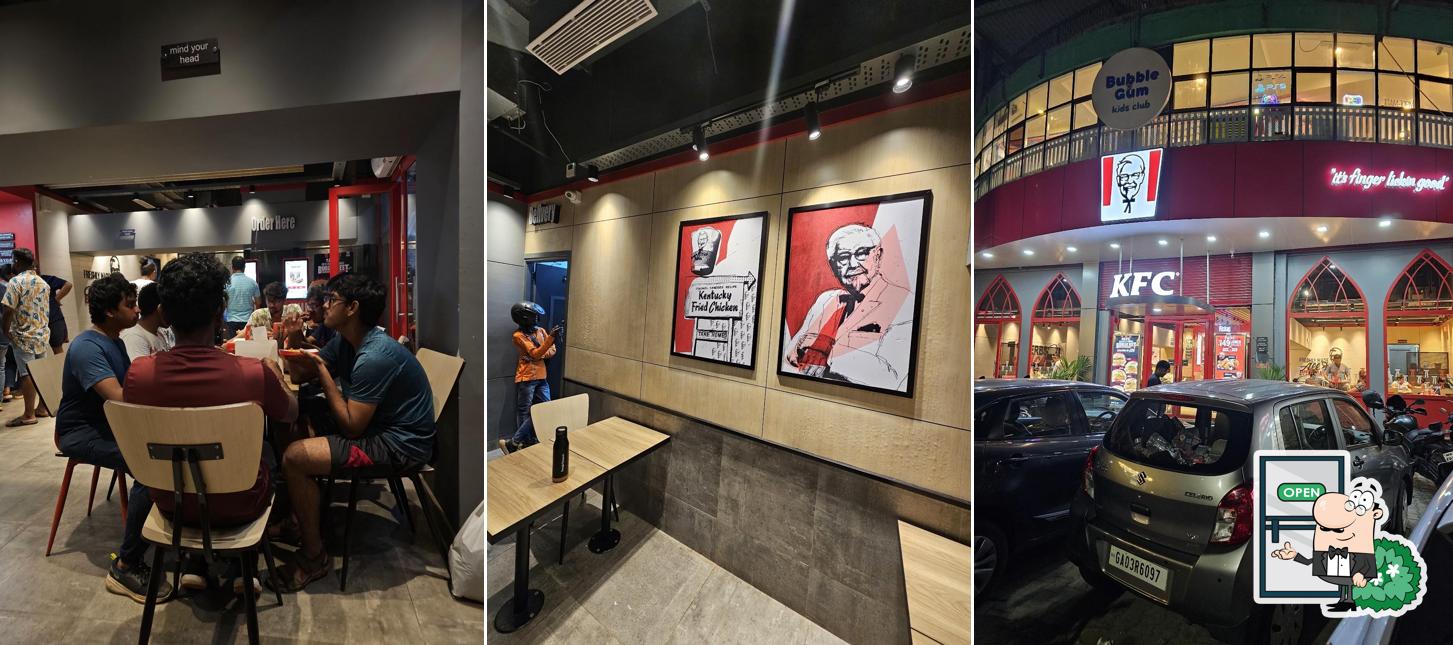 The exterior of KFC Candolim