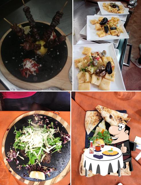 Piatto di formaggi al Pizzeria & Braceria Carpe-diem