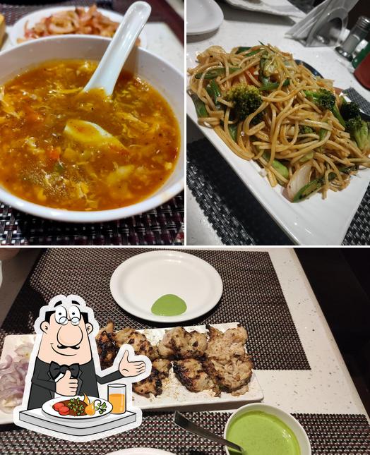 Food at Shino's Grill