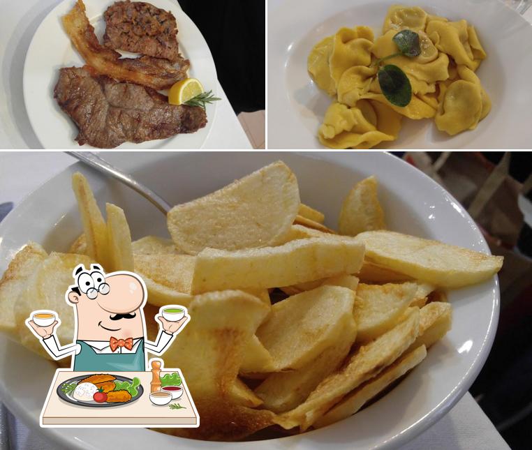 Cibo al Trattoria alla Rosa