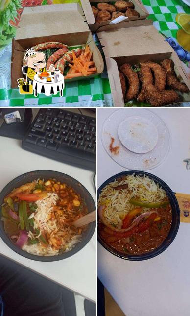The restaurant's food and interior