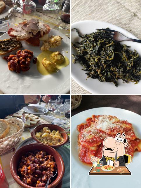 Platti al Trattoria "La Baita" di Ventura Alfredo