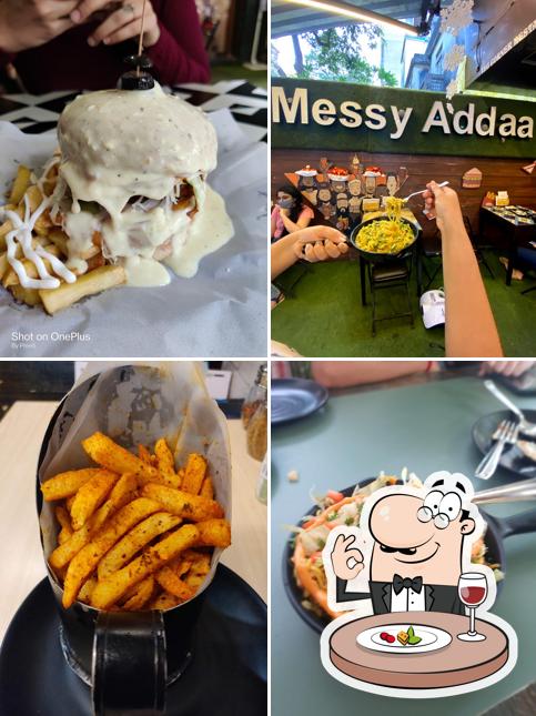 Food at Messy Addaa