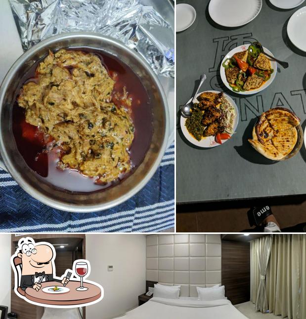 The picture of Hotel Jannat & Restaurant’s food and interior