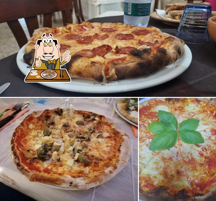 Scegli tra le molte varianti di pizza