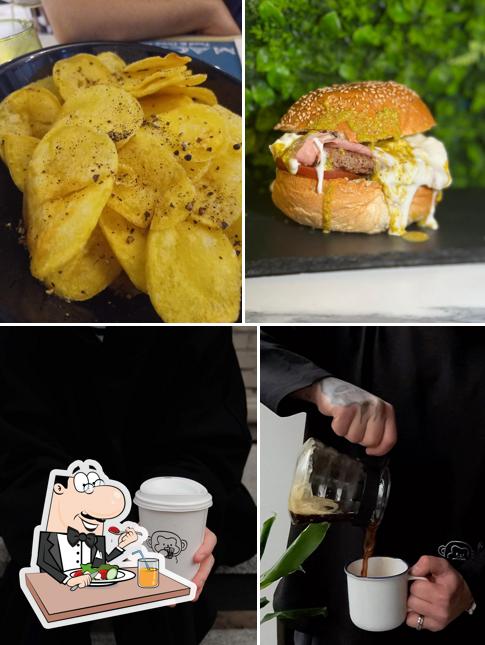 Tra le diverse cose da Macaco Food & Drink Coffee si possono trovare la cibo e bevanda