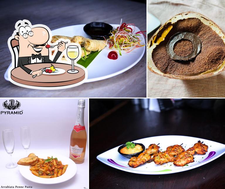 Food at Pyramid Yamunanagar Cafe Lounge Bar Microbrewery Nightclub Sky bar Restaurant