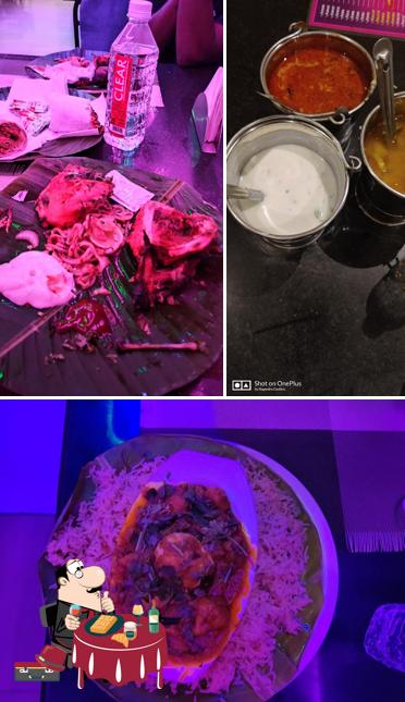 BILAL BIRYANI serves a selection of desserts