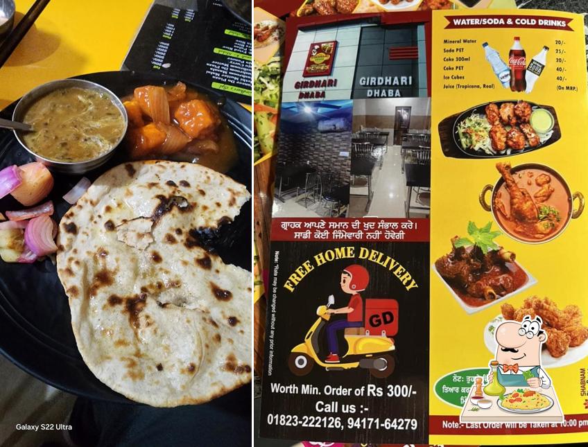 Meals at Girdhari Vaisho Dhaba - Best Dhaba Top Dhaba Best Vaishno Dhaba in Nawanshahr