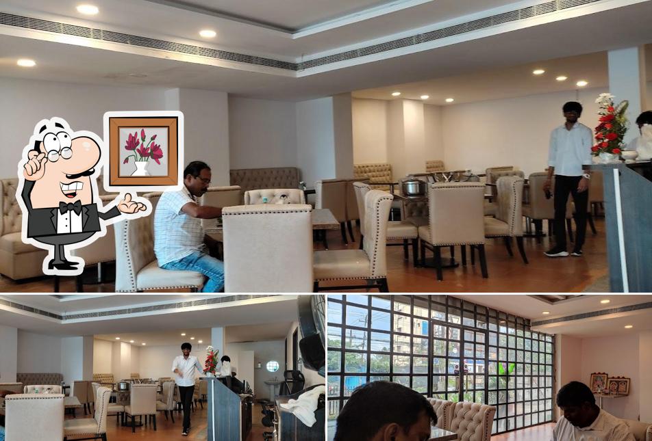 Take a seat at one of the tables at Southern Spice
