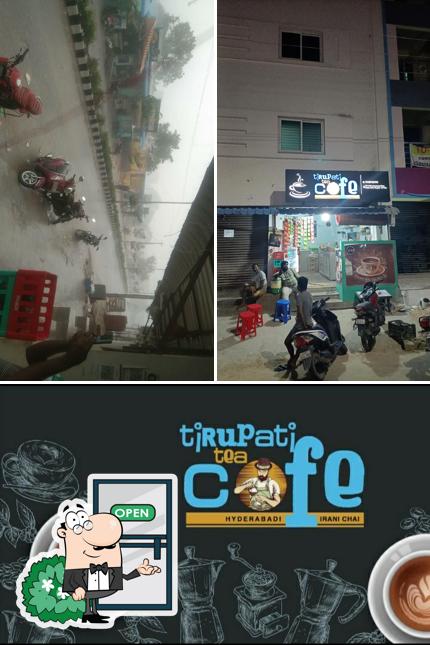 The image of exterior and food at TIRUPATI TEA CAFE