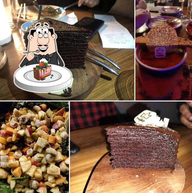Chocolate cake at The Weekly