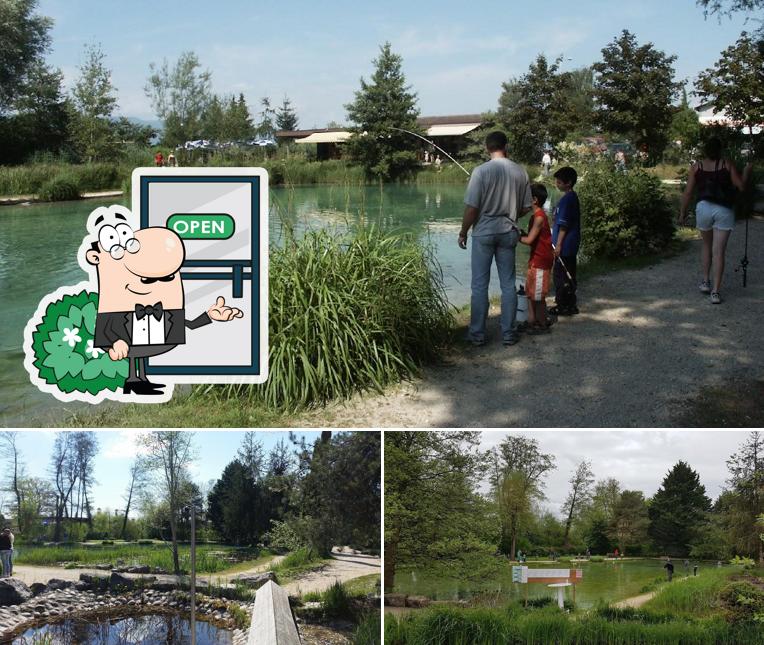 Guarda gli esterni di Fischereipark Worben AG