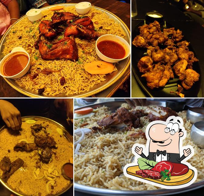 There’s a selection of options for meat lovers