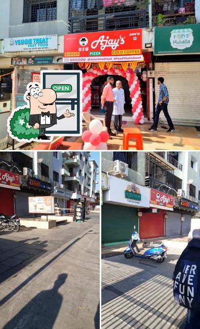 The exterior of Ajay's