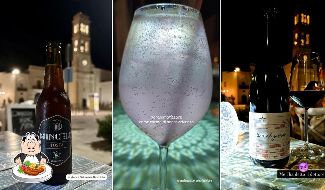 Platti al Antica Salumeria Ricchiuto