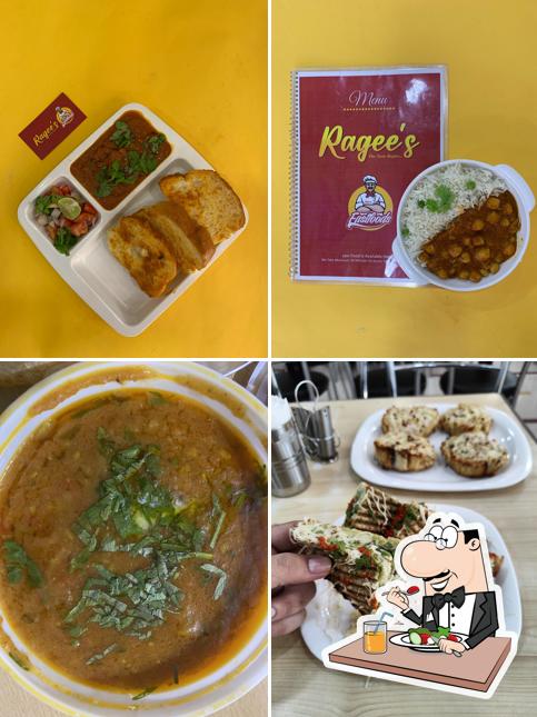 Food at Ragees Fastfoods