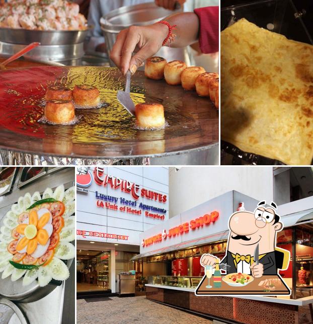 Food at Empire Restaurant