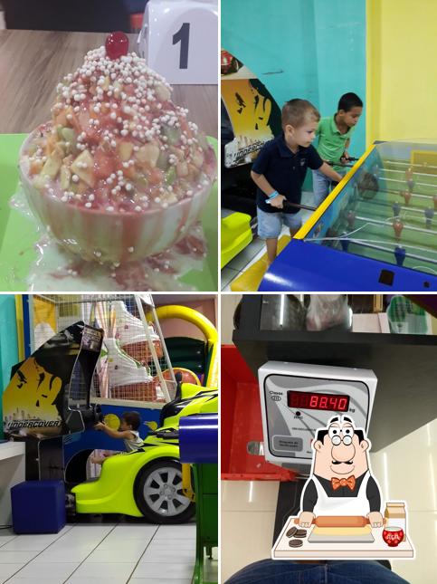 Não esqueça de pedir uma sobremesa no Happy Park