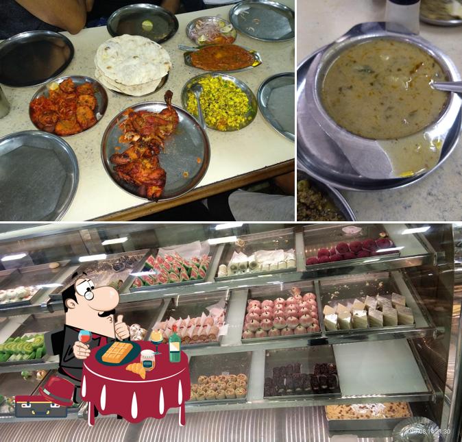 Hindustan Restaurant offers a variety of sweet dishes