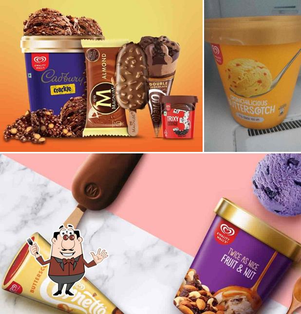 Food at Kwality Wall’s Ice Cream and More