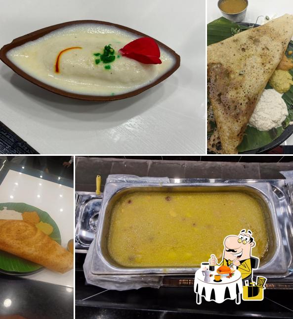 Masala dosa at Madhu's Cafe Madhu’s Fine Dine in Pure veg Kakinada's