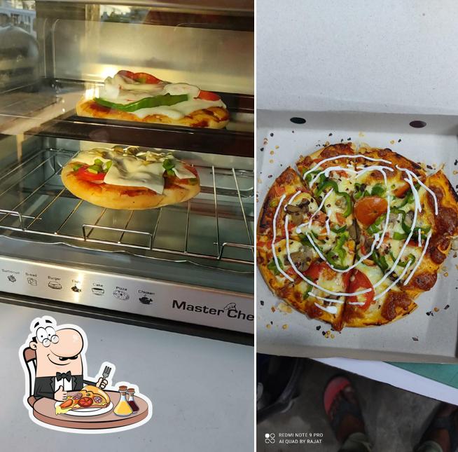 Order different variants of pizza