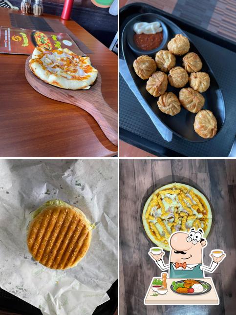 Food at Pan Pizza