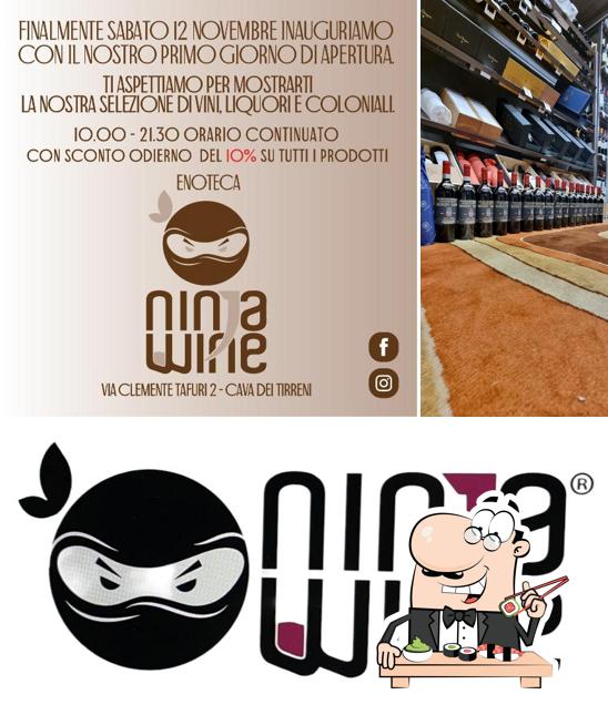 Prova le varie opzioni di sushi